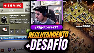 RECLUTANDO TOMPINAI EMPIRE  DESAFIO VS ALMUALIN en directo [upl. by Anitsua168]