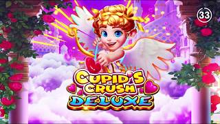 Jackpots up feature never ends on Cupids Crush Deluxe slot machine in Cash Frenzy Casino [upl. by Adirehs]