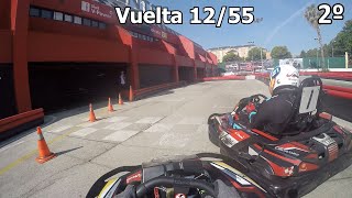 HD Grada CS55 2023  Carrera 1  Carlos Sainz Karting Madrid 2 pistas invertido [upl. by Riddle]