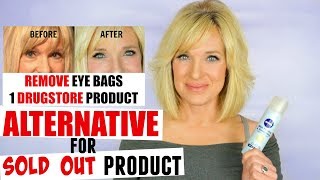 REMOVE Under EYE BAGS ALTERNATIVE For SOLD OUT Nivea Product [upl. by Publia249]