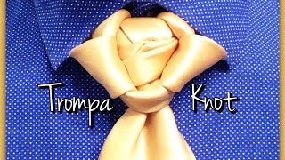 The Trompa Knot  How to tie a tie [upl. by Ronal283]