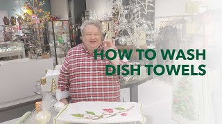 How to Wash Dish Towels [upl. by Ermengarde]