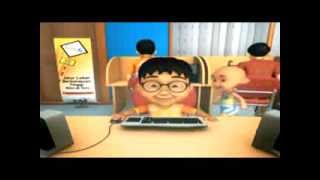 Upin amp Ipin  Sersan Husin Official Music Video [upl. by Yahsal44]