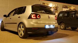 😍 VW Golf 5 20 TDI Straight Pipe amp Downpipe sound 😍 [upl. by Ainegue]