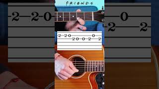 Générique de quotFriendsquot  tabs guitare facile [upl. by Assisi]