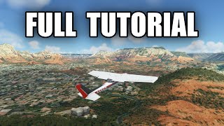 Full Tutorial Walkthrough  Microsoft Flight Simulator 2020 [upl. by Bernarr905]