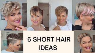 6 ways to style a short pixie cut  SALIRASA [upl. by Rudyard]