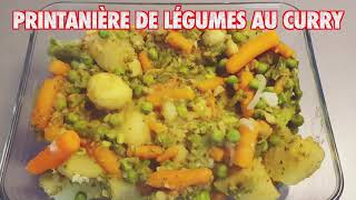 Printanière de Légumes au Curry  La Cuisine de Fou Fou [upl. by Sitrik185]