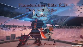 PSO2NGS Special Planetcrusher Blitz Rank 2 Duo FiTe x BoSl [upl. by Rebmeced492]