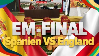 EMfinal 2024 Allt om SpanienEngland  Studio Oddset FotbollsEM [upl. by Nolrev]