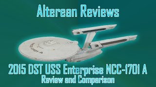 DST USS Enterprise NCC1701 A Review and Comparison [upl. by Ahsinom378]