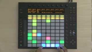 Ableton Push 1 Tutorial Part 5 Session Mode [upl. by Sochor]