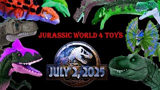 2025 Mattel Jurassic world 4 dinosaur toys [upl. by Noel]