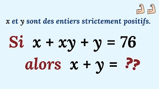 UNE ÉQUATION À 2 INCONNUES 😎 [upl. by Sackey]