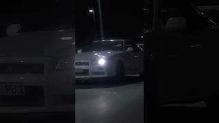 Stututu😮‍💨r34 gtr skyline fakesound nissan r34gtr r34skyline jdmcars jdm [upl. by Hagi]