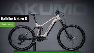 Elektrokolo HAIBIKE Nduro 6  celoodpružené enduro elektrokolo [upl. by Aratahc414]