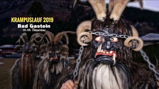 Gasteiner Krampuslauf 2019  Krampus Nikolaus in Gastein  Čerti Rakousko [upl. by Cowan]