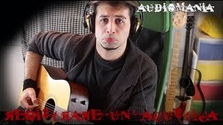 Consigli su come registrare una chitarra acustica  Audiomania 18 [upl. by Iborian]