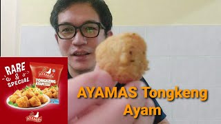 AYAMAS Tongkengbontot Ayam Bersalut IstimewaFood Review [upl. by Nivre]