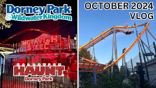 Dorney Park Haunt Vlog October 2024  The BEST Halloween Event [upl. by Krell536]