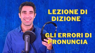 Corso di Dizione  Esercizi  Difetti di Pronuncia Inflessioni Dialettali Correggere la pronuncia [upl. by Niasuh]