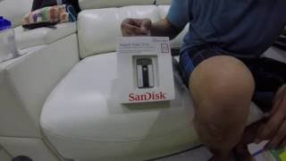 รีวิว iPhone 15 Pro Max Flash Drive วิธีใช้แฟลชไดร์ฟ แก้ไอโฟนเมมเต็ม  Sandisk Dual Drive USB Type C [upl. by Reffotsirk200]