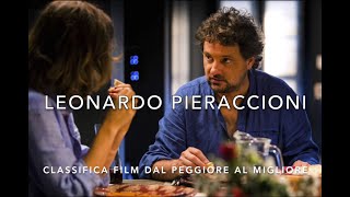 CLASSIFICA LEONARDO PIERACCIONI TUTTI I FILM DAL PEGGIORE AL MIGLIORE [upl. by Zuzana]