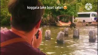 koggala lake boat safari😮😍 [upl. by Jews]