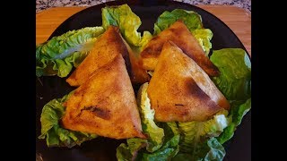 Chicken Briouat Recipe بريوات الدجاج بطريقة مختلفة ولذيذة [upl. by Stannwood]