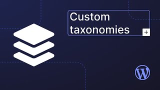 Custom taxonomies [upl. by Parsons933]