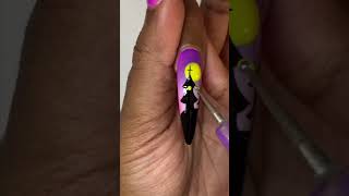 EASY Spooky Halloween Nails 🪦💕 [upl. by Nirihs]