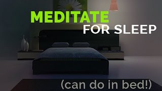 Meditate for Sleep Deep Breathing amp Relaxation Techniques [upl. by Quita]