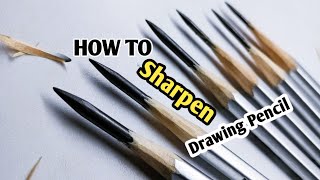 How to Sharpening Pencil  Techniques for Pros colourartmalayalam pencil [upl. by Norel]