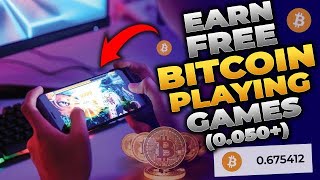 Earn Free Bitcoin Playing App Games Earn 0050 BTC Per Game That You Play  Earn Free BTC [upl. by Mccall]