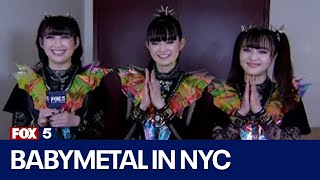 Exclusive BABYMETAL back in NYC [upl. by Haidebez141]