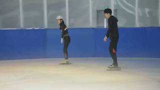 The Moment I Met You 当遇见你  Skate Into Love OstChinesePinyinEnglish Lyrics [upl. by Auqcinahs]