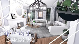 ๑՞ ROBLOX  Bloxburg   Springy Farmhouse 217K [upl. by Koenig216]