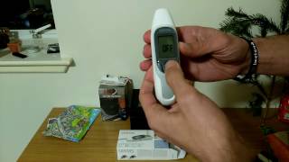 Unboxing Sanitas SFT 75 Digital Thermometer from Lidl [upl. by Cornish]