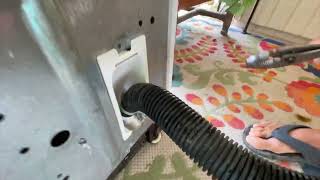 How to disconnect the drain hose from washing machine [upl. by Hutt399]