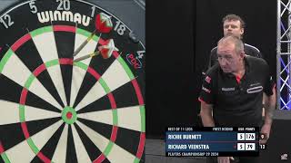 Darts 2024 Players Championship 29 Veenstra v Burnett Highlights [upl. by Diehl289]