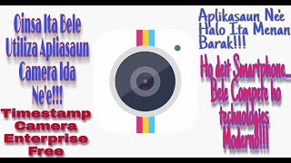 Tutorial Timestamp Camera Enterprise Free  Ajuda Tebes amp Ganha Barak  Jifa Studio [upl. by Sy]