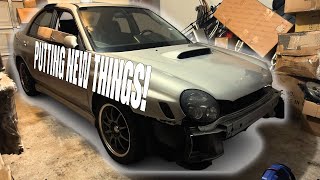 Putting The Bugeye WRX Back Together [upl. by Paine]