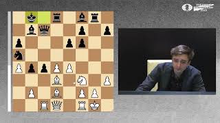 GM Daniil Dubov analyzes Game 2  Ding vs Nepomniachtchi [upl. by Eceirahs805]