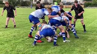 U16 boys rugby Dunfermline v Currie [upl. by Aihtnyc]