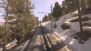 Gornergratbahn Zermatt HD [upl. by Ahsyia]