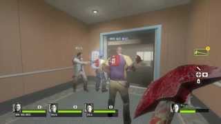 Ride the Hotel Elevator Glitch  L4D2 [upl. by Llenehs78]