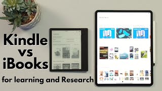 Kindle vs iBooks for School and Research [upl. by Valdes]