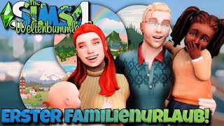 🔴LIVE Erster gemeinsamer FAMILIENURLAUB 🏖️🌴  Sims 4 Weltenbummler Challenge 🌍 22  SIMBO [upl. by Secunda]