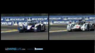 Audi vs Toyota  2012 Le Mans 24 Hours  LeMansLivecom [upl. by Valer652]