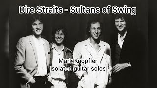 Dire Straits original isolated guitar part Mark Knopfler [upl. by Eldorado816]